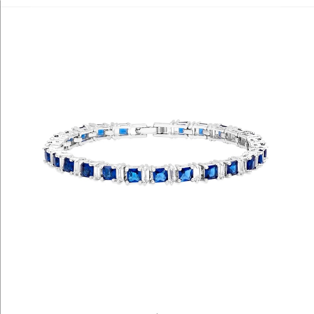 Brand New Blue Tennis Bracelet